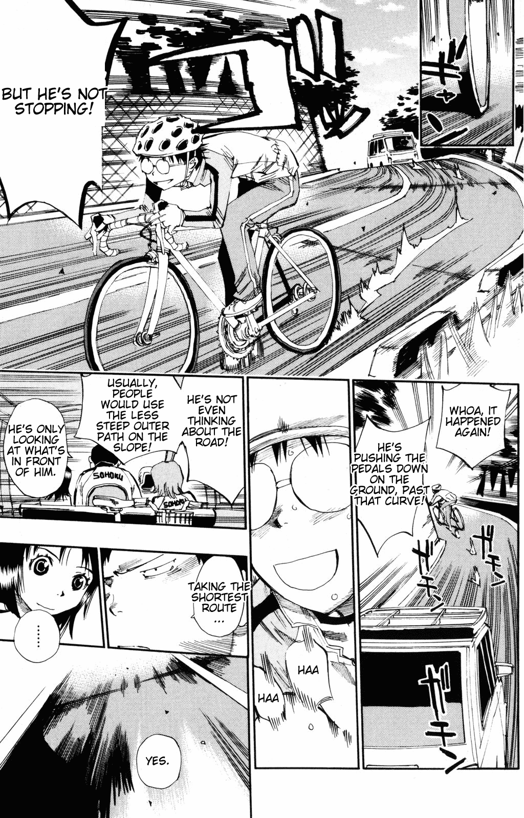 Yowamushi Pedal chapter 21 page 13