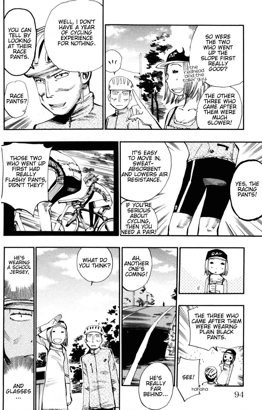 Yowamushi Pedal chapter 21 page 2