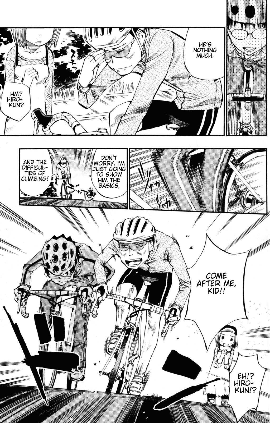 Yowamushi Pedal chapter 21 page 3