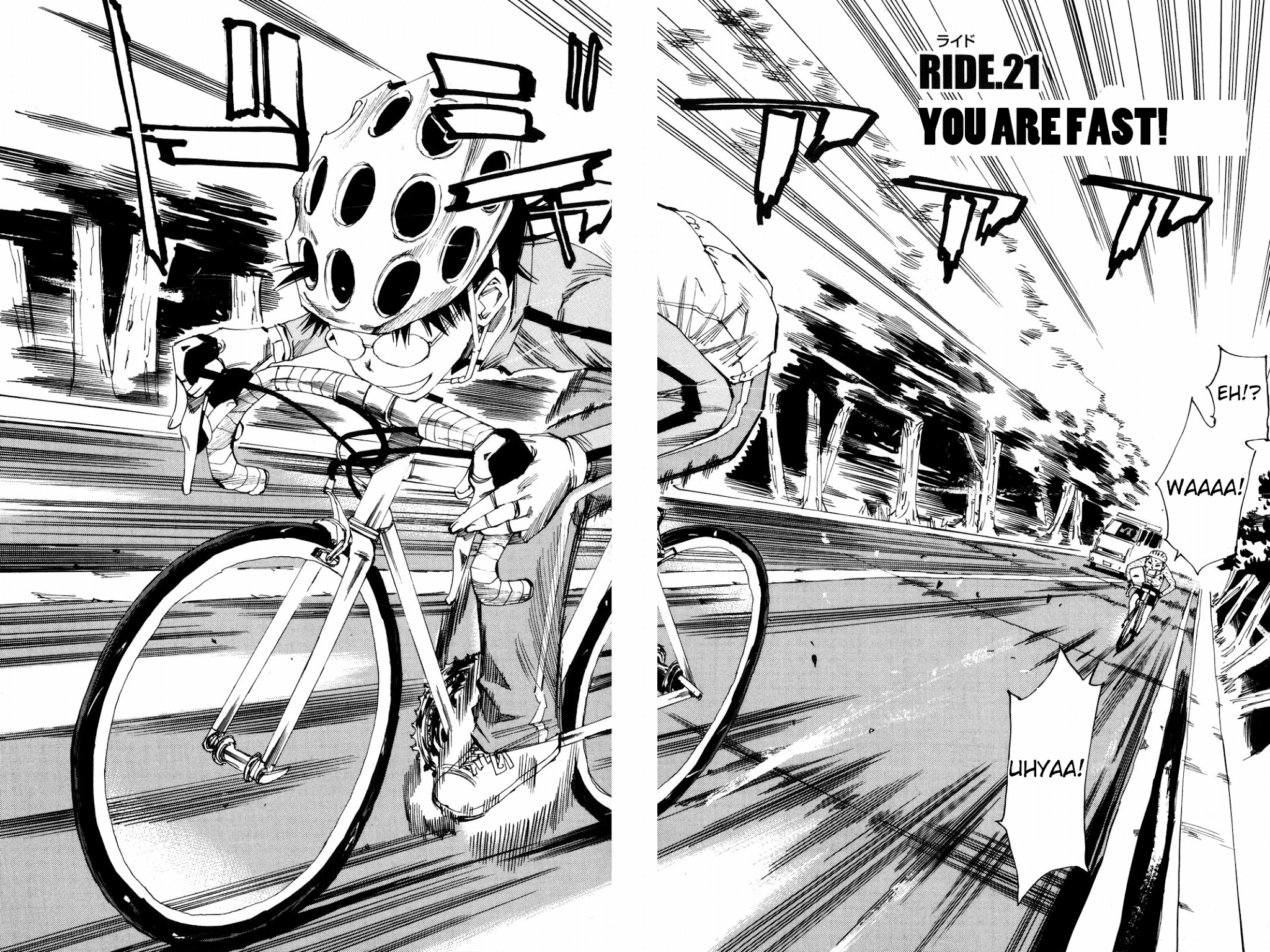 Yowamushi Pedal chapter 21 page 4