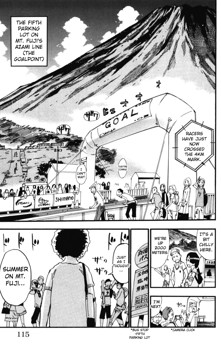 Yowamushi Pedal chapter 213 page 8