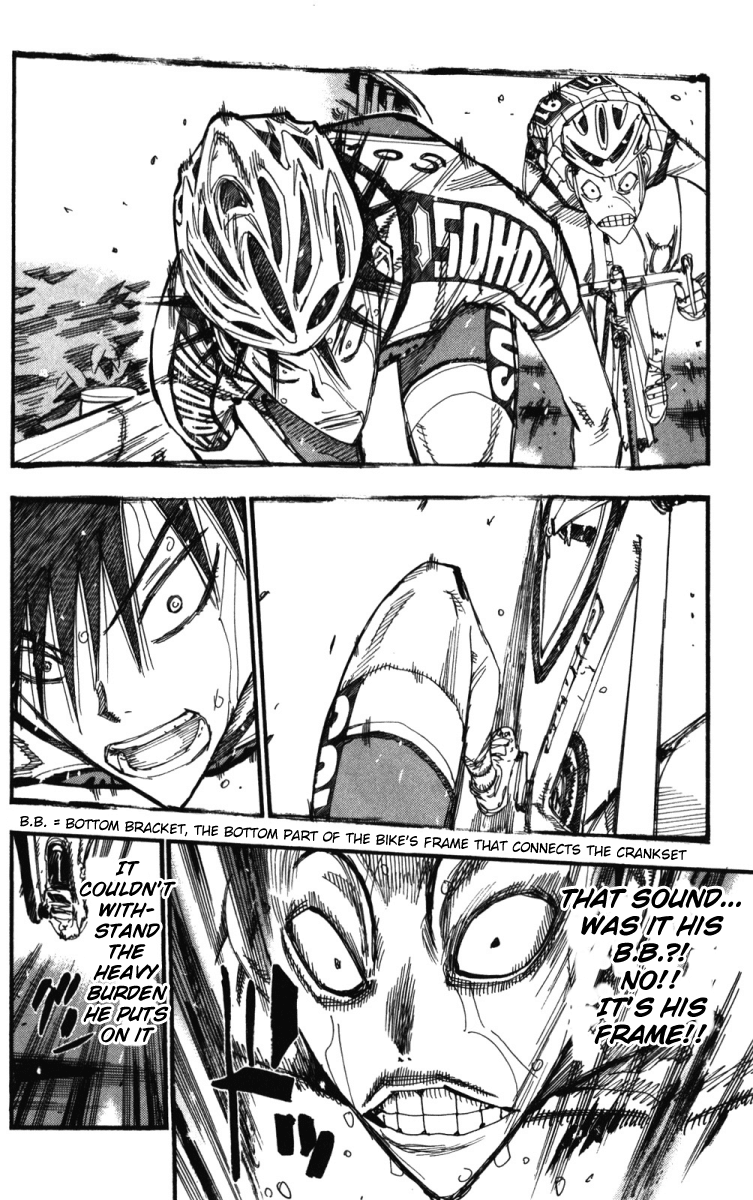 Yowamushi Pedal chapter 214 page 3