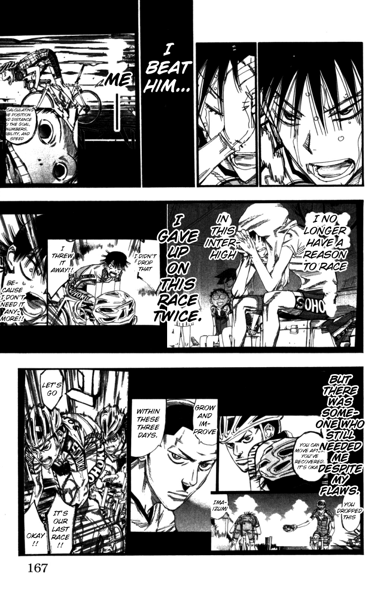 Yowamushi Pedal chapter 215 page 10