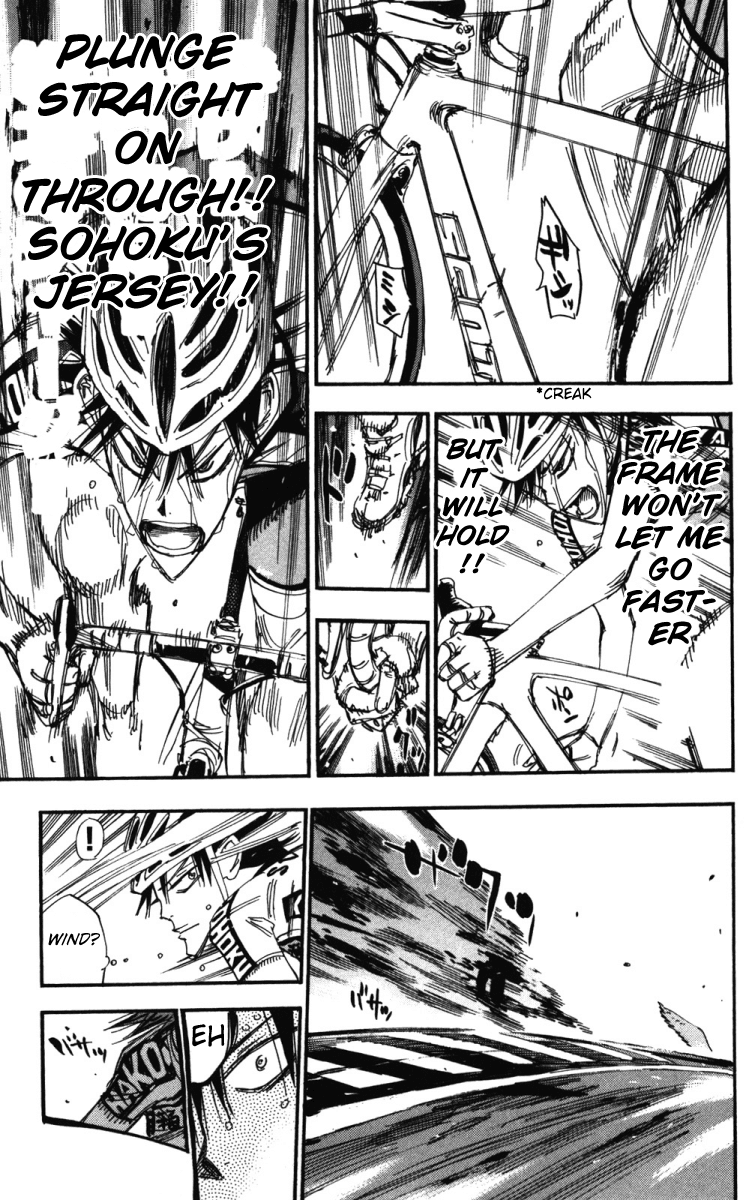 Yowamushi Pedal chapter 215 page 14