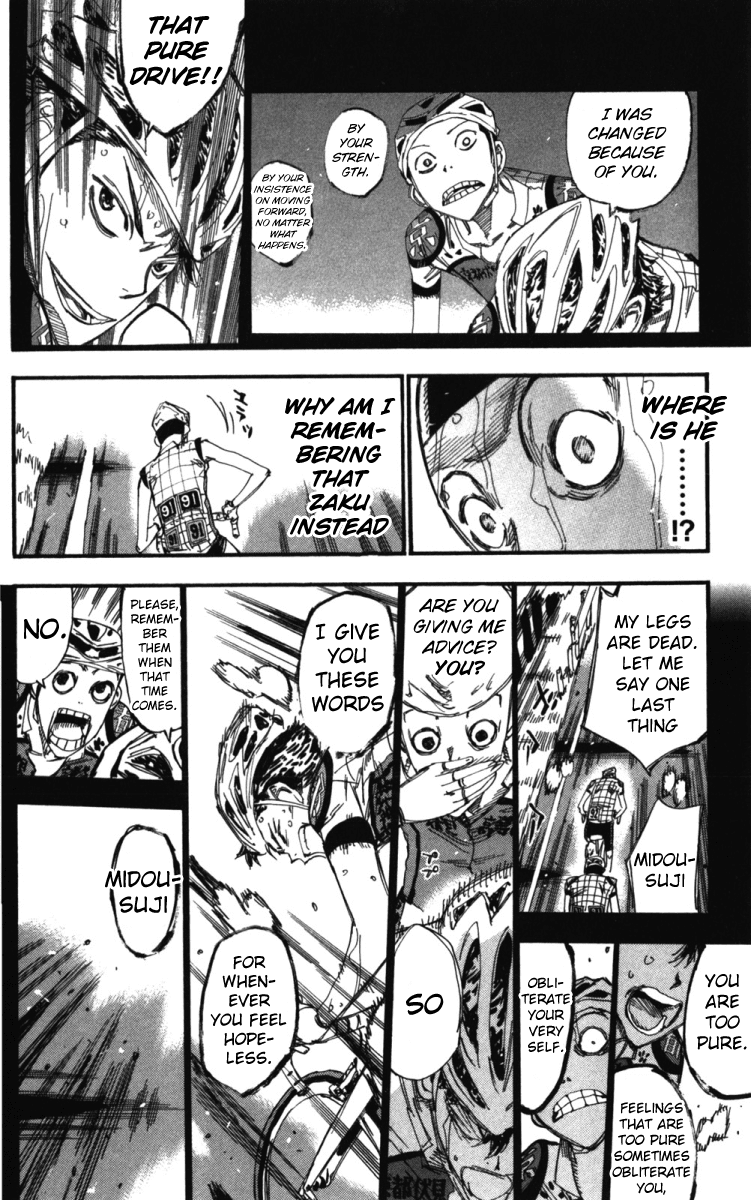 Yowamushi Pedal chapter 215 page 6