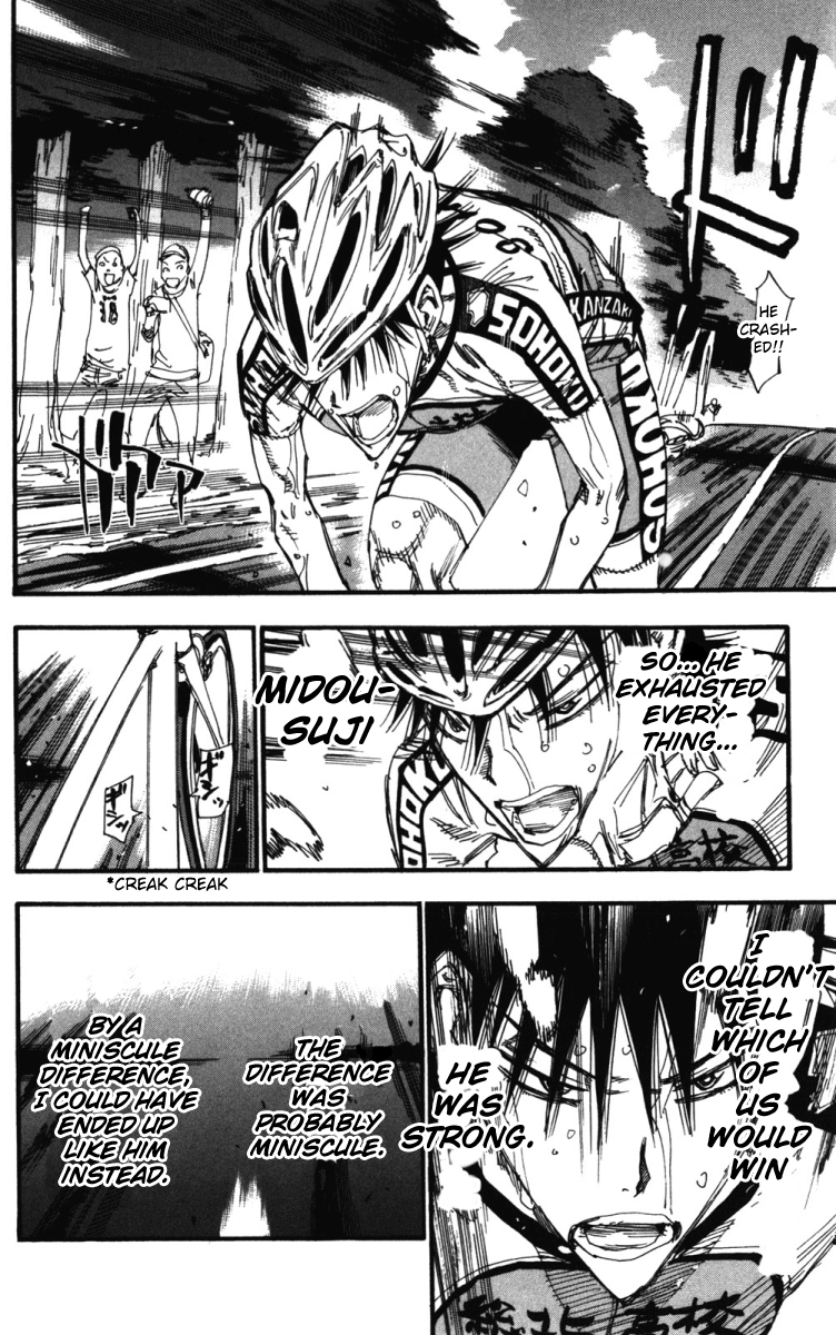 Yowamushi Pedal chapter 215 page 9