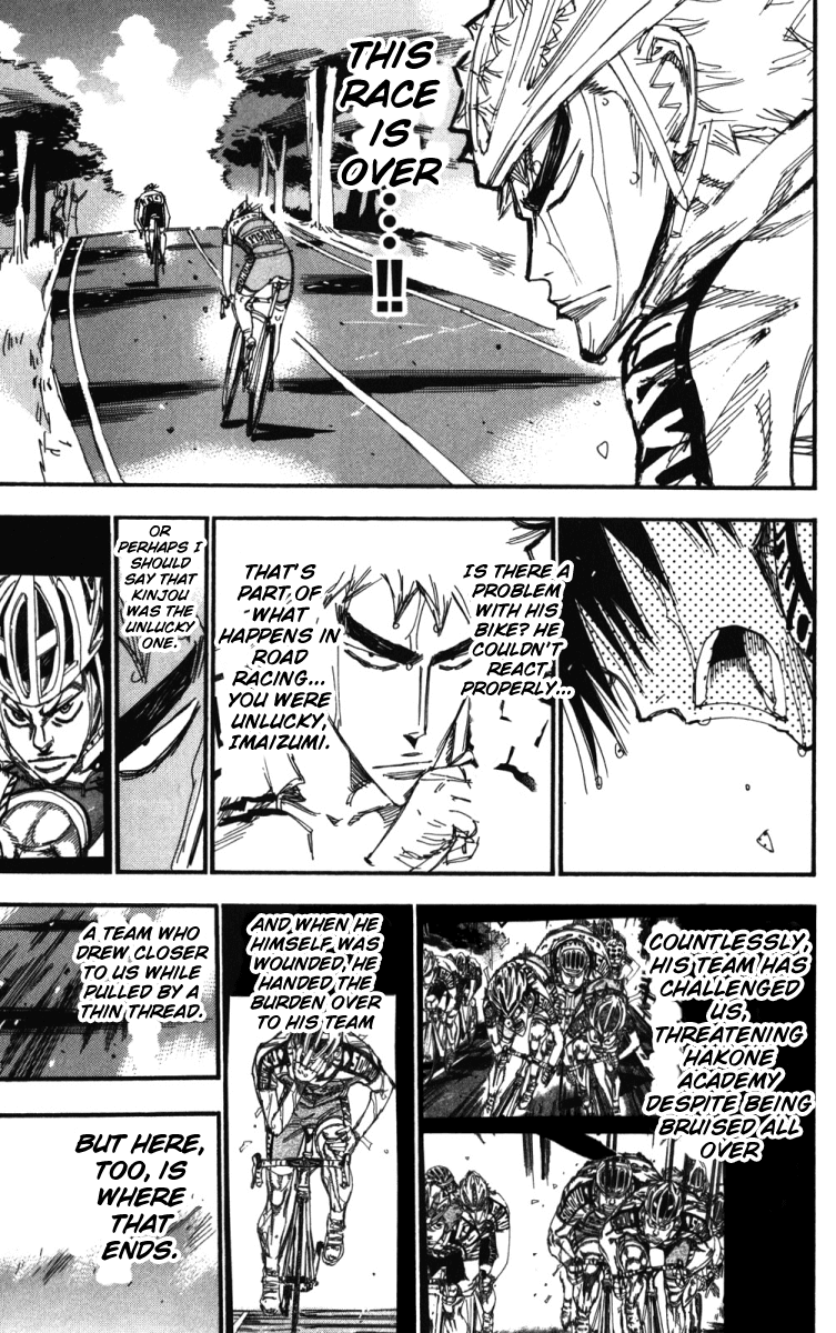 Yowamushi Pedal chapter 216 page 7