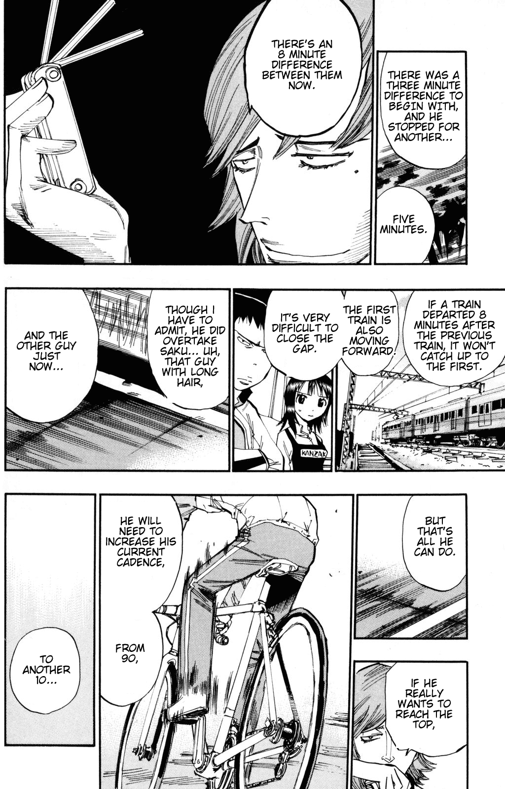 Yowamushi Pedal chapter 22 page 12