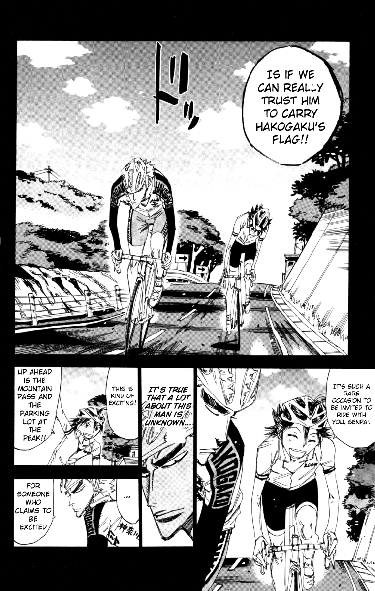 Yowamushi Pedal chapter 220 page 8