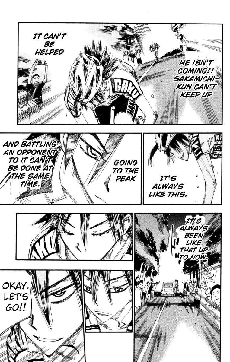 Yowamushi Pedal chapter 221 page 8