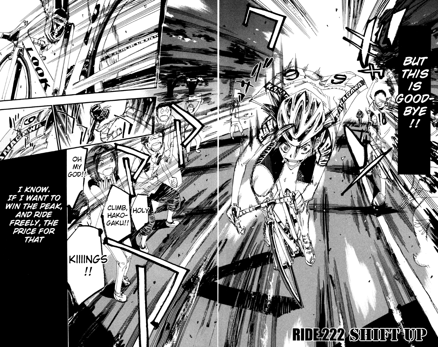 Yowamushi Pedal chapter 222 page 2