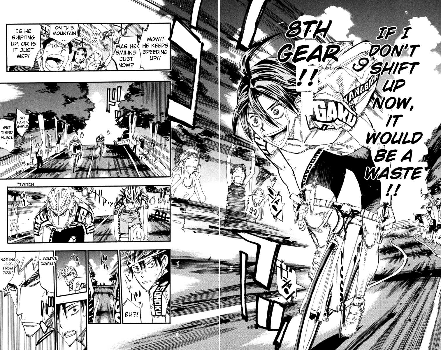 Yowamushi Pedal chapter 222 page 7