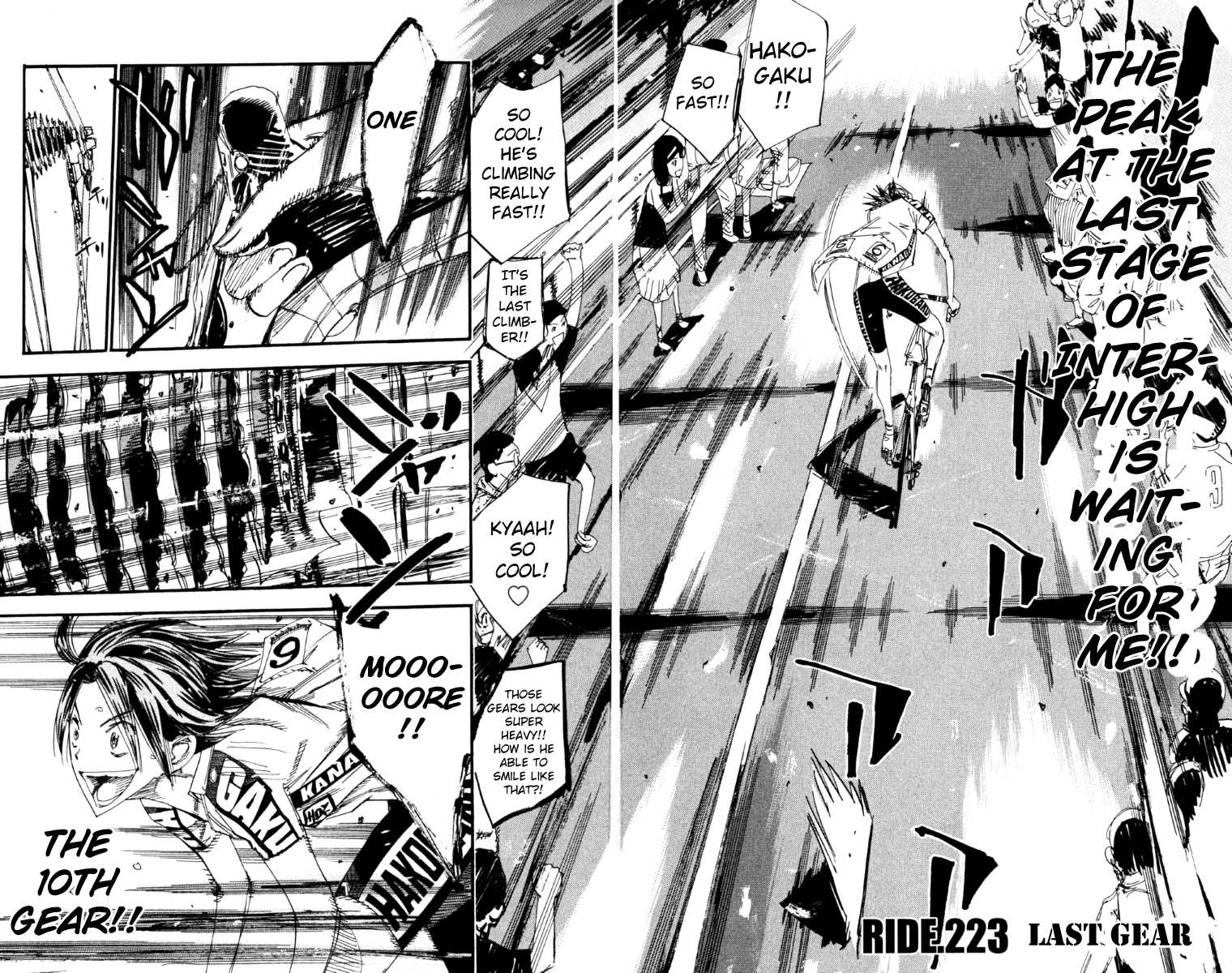 Yowamushi Pedal chapter 223 page 2