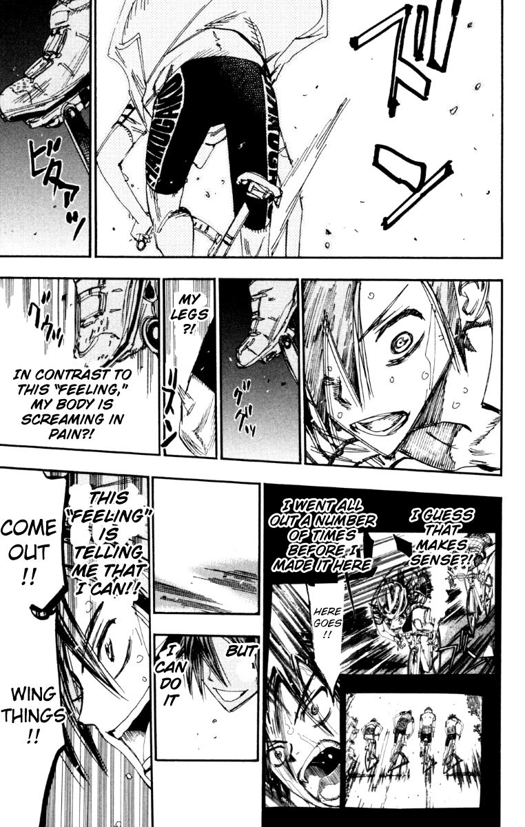 Yowamushi Pedal chapter 223 page 4