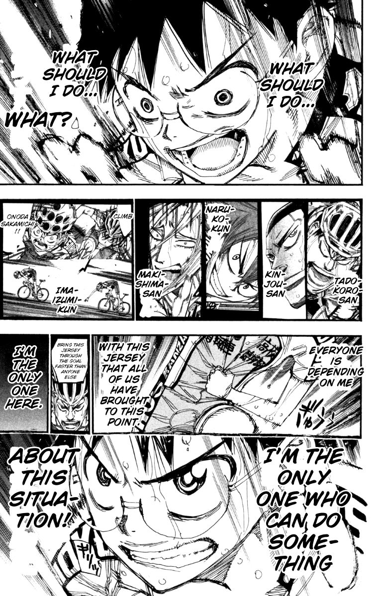 Yowamushi Pedal chapter 224 page 14