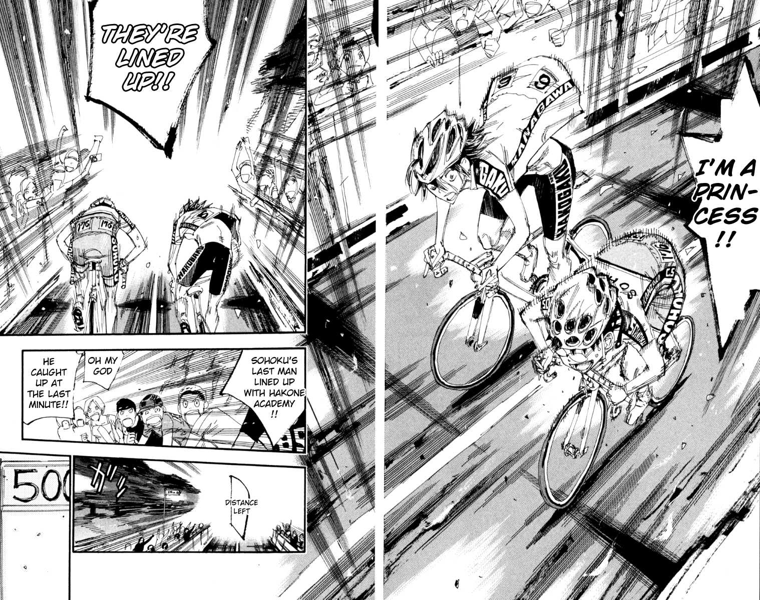 Yowamushi Pedal chapter 225 page 16