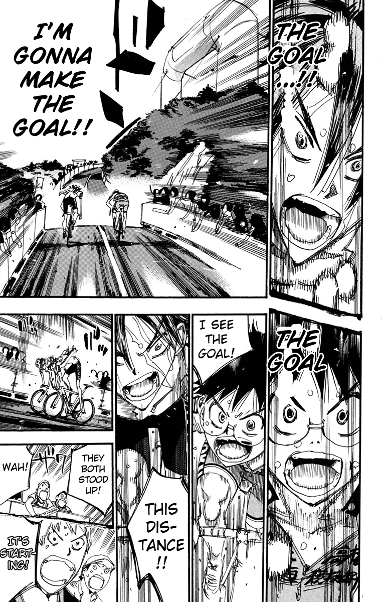 Yowamushi Pedal chapter 228 page 18