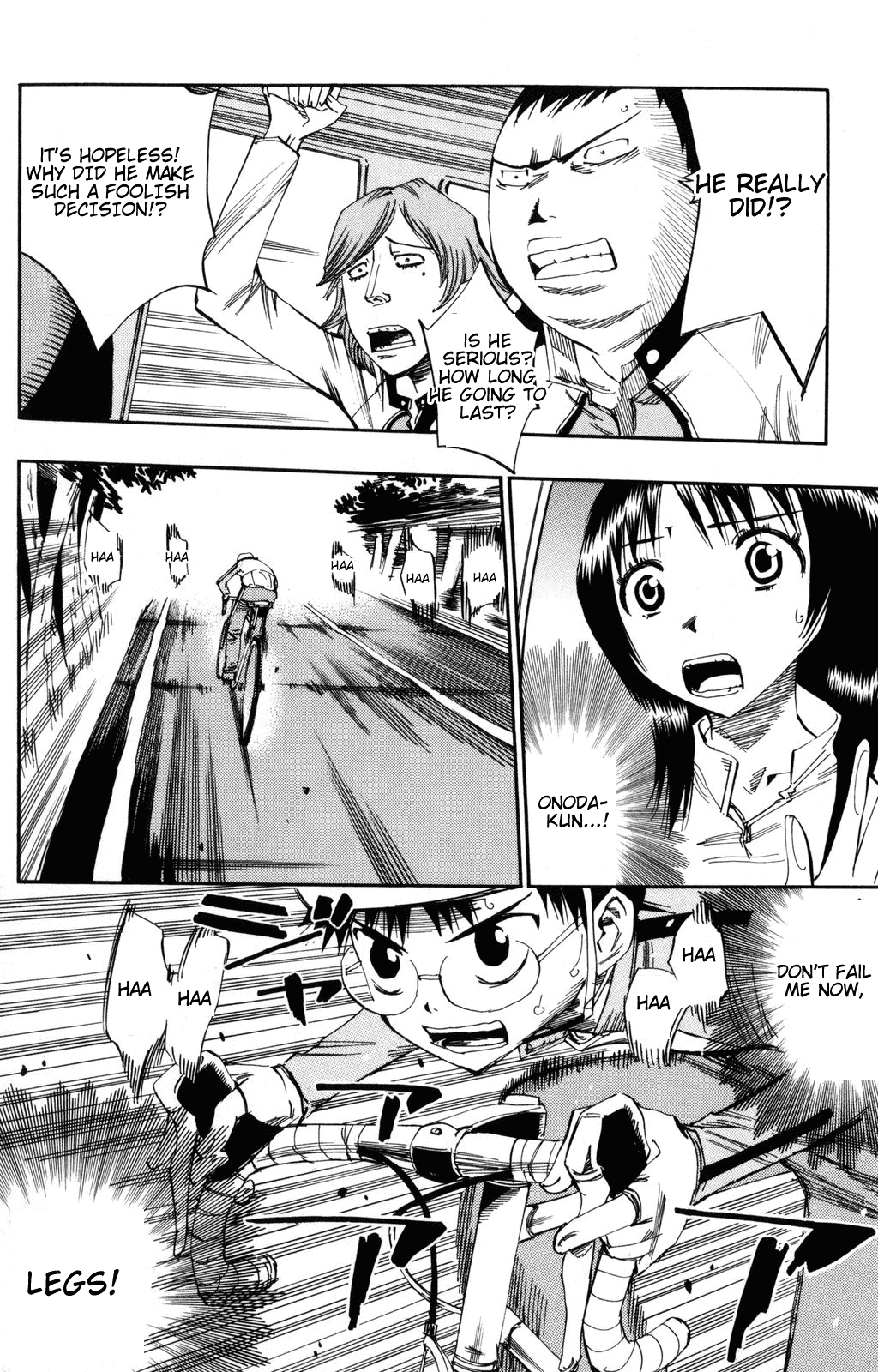 Yowamushi Pedal chapter 23 page 3