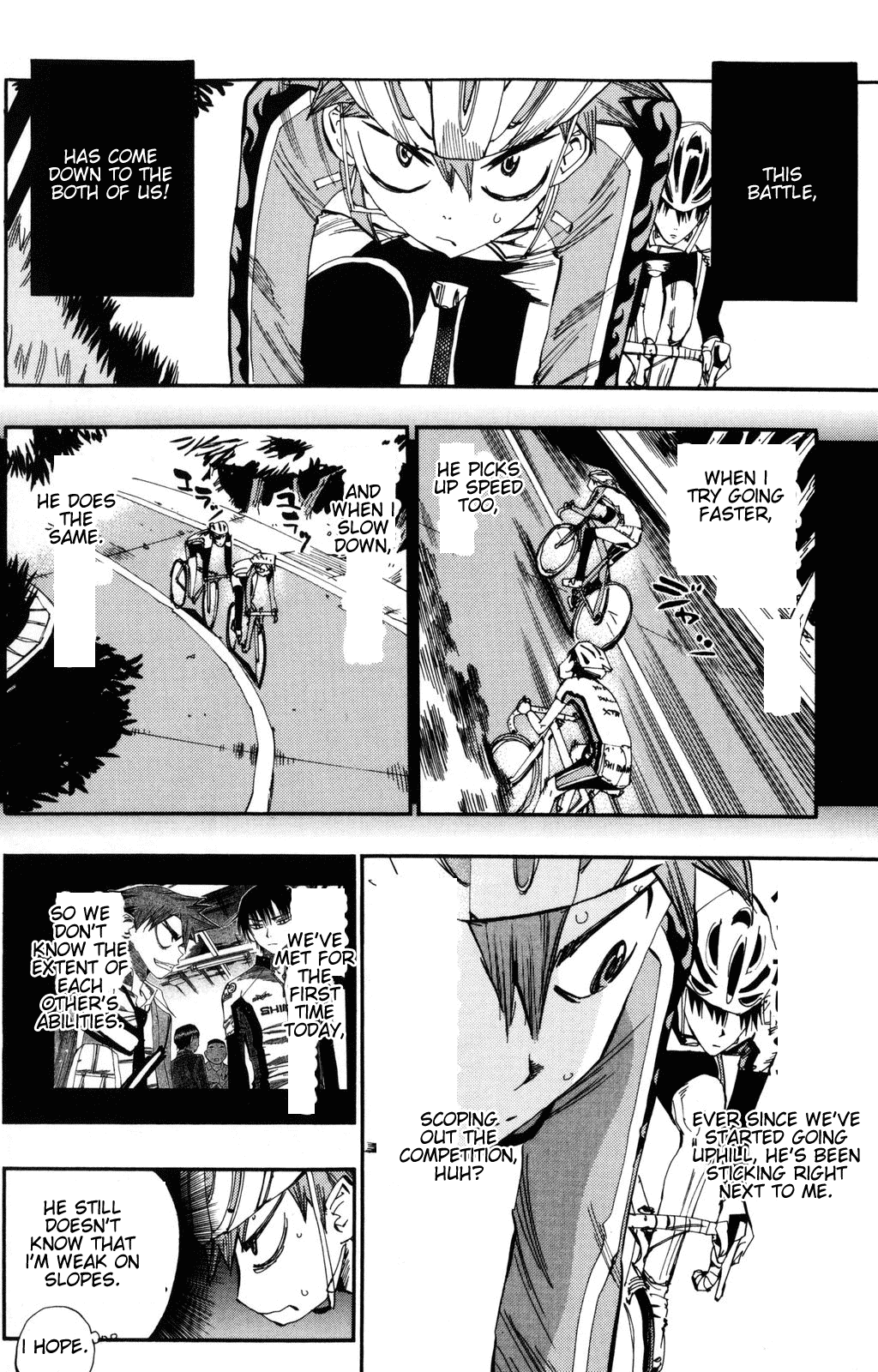 Yowamushi Pedal chapter 23 page 8