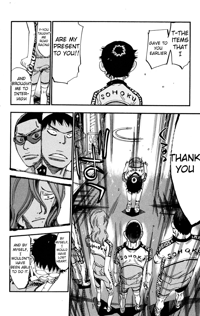 Yowamushi Pedal chapter 233 page 13