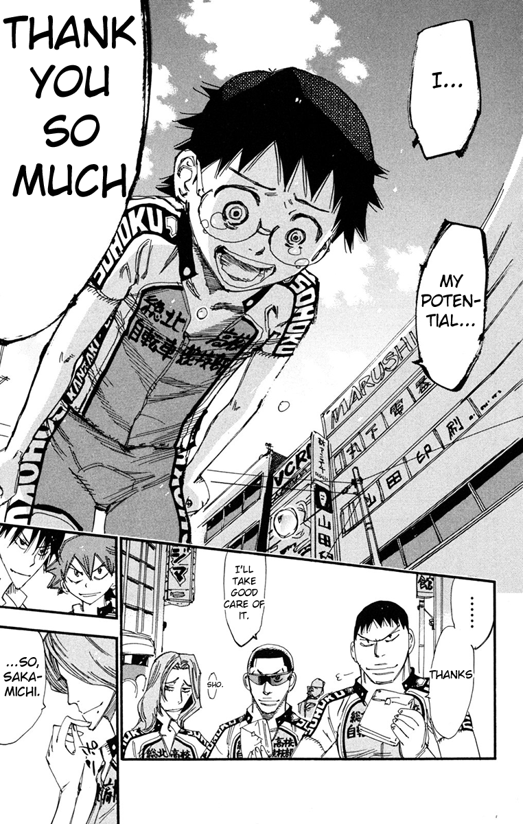 Yowamushi Pedal chapter 233 page 14