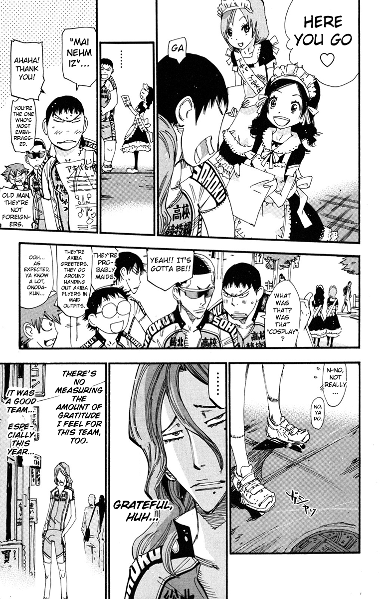 Yowamushi Pedal chapter 233 page 16