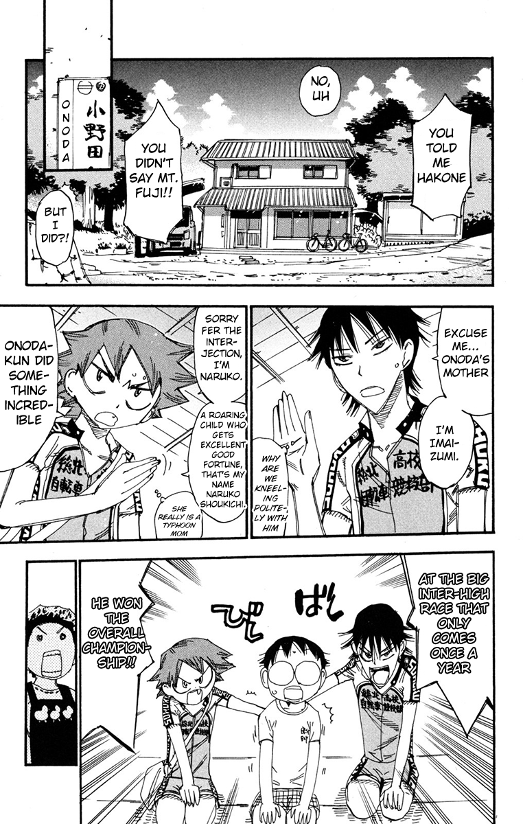 Yowamushi Pedal chapter 233 page 3