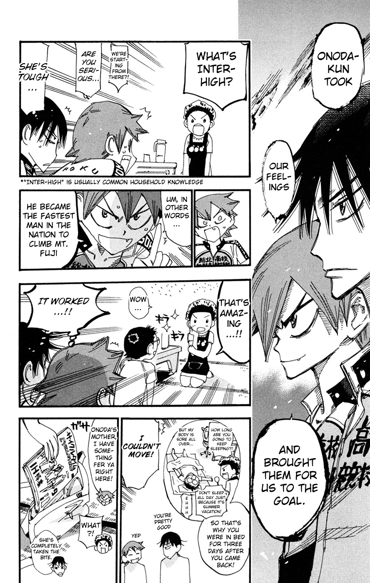 Yowamushi Pedal chapter 233 page 4