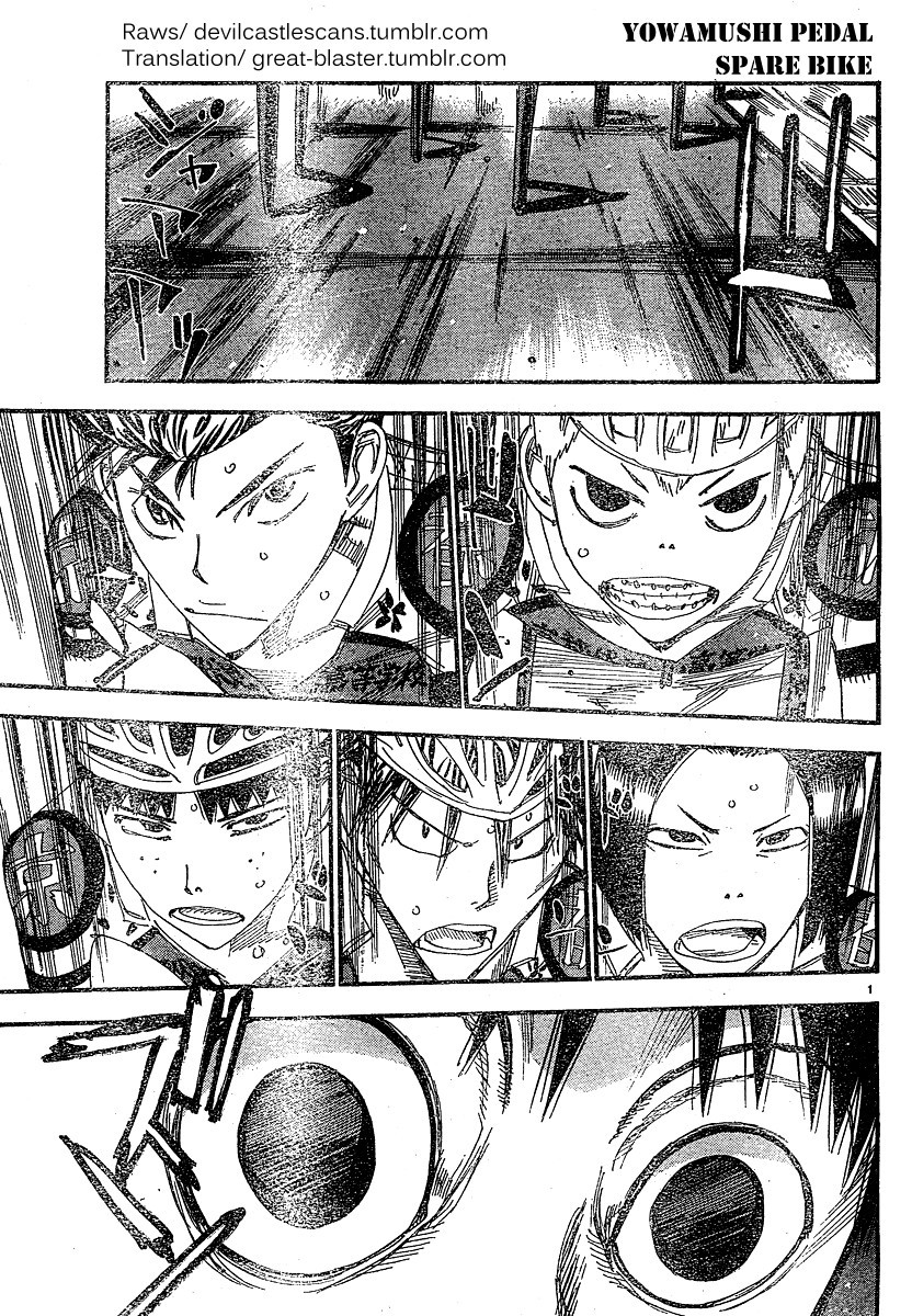 Yowamushi Pedal chapter 234.5 page 1