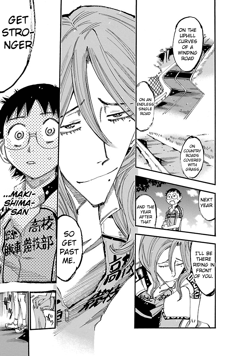 Yowamushi Pedal chapter 235 page 16