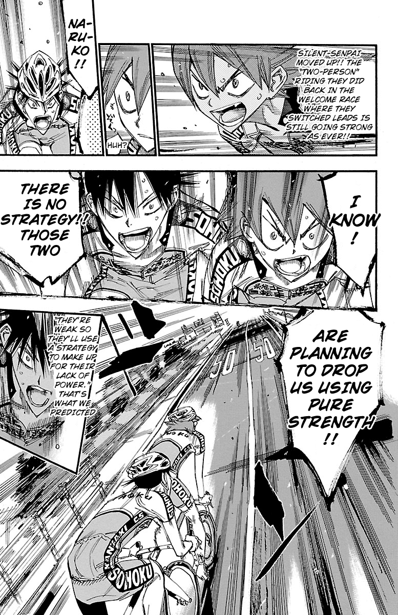 Yowamushi Pedal chapter 236 page 13