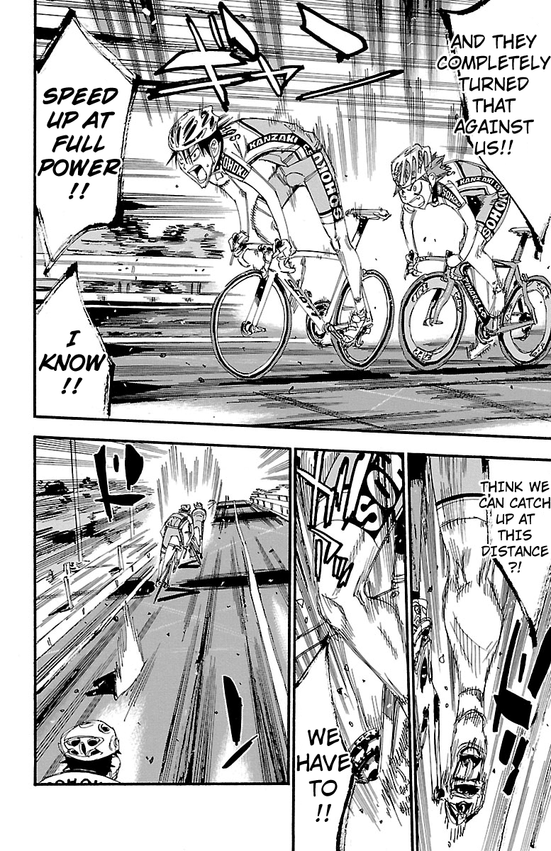 Yowamushi Pedal chapter 236 page 14