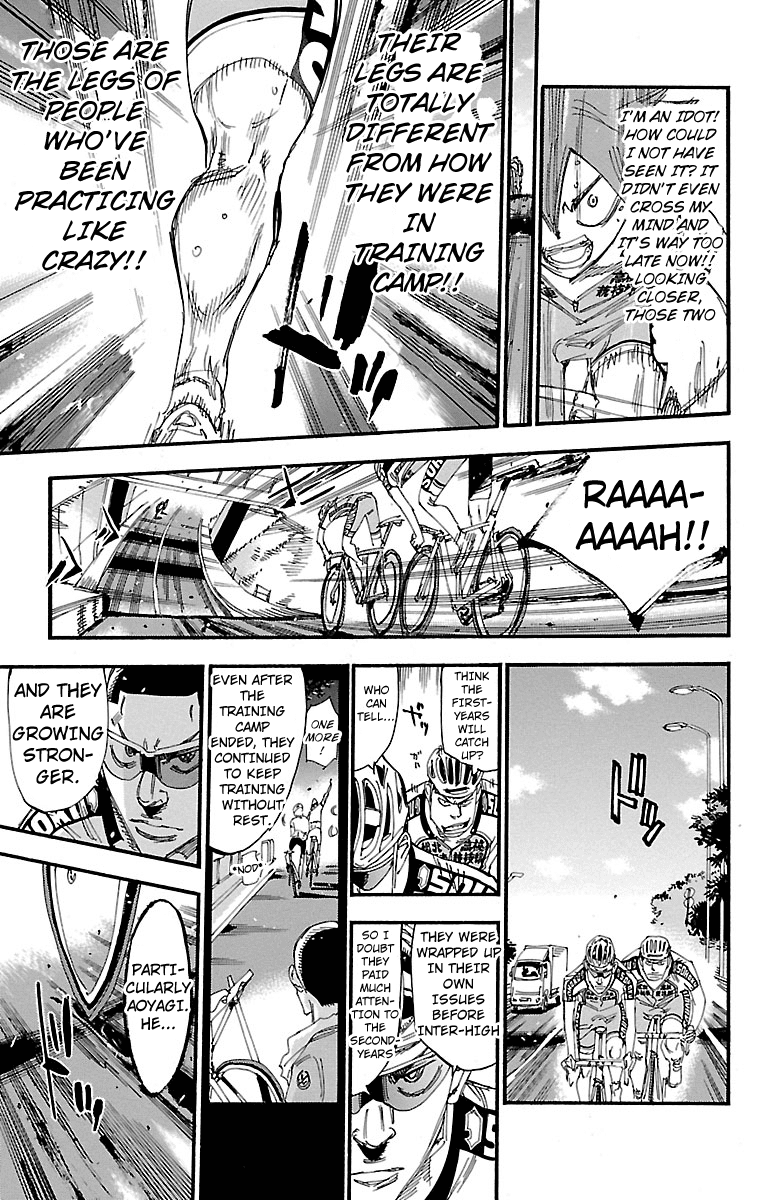 Yowamushi Pedal chapter 236 page 15