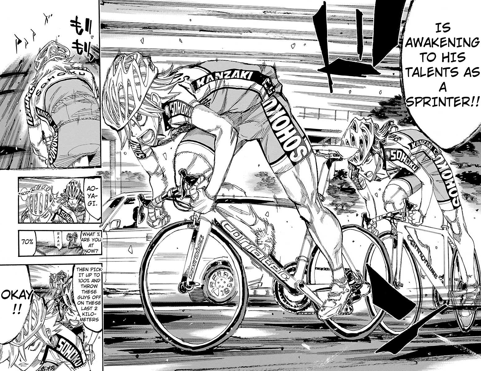 Yowamushi Pedal chapter 236 page 16