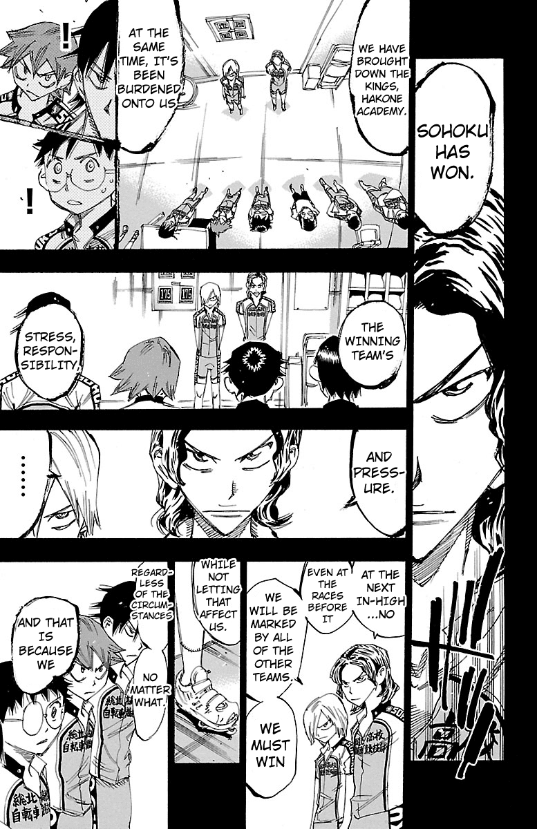 Yowamushi Pedal chapter 236 page 8