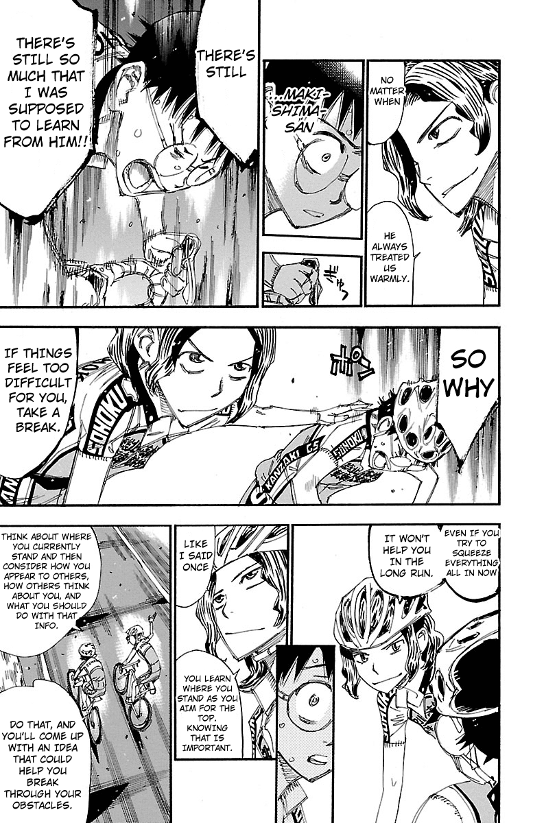 Yowamushi Pedal chapter 237 page 11