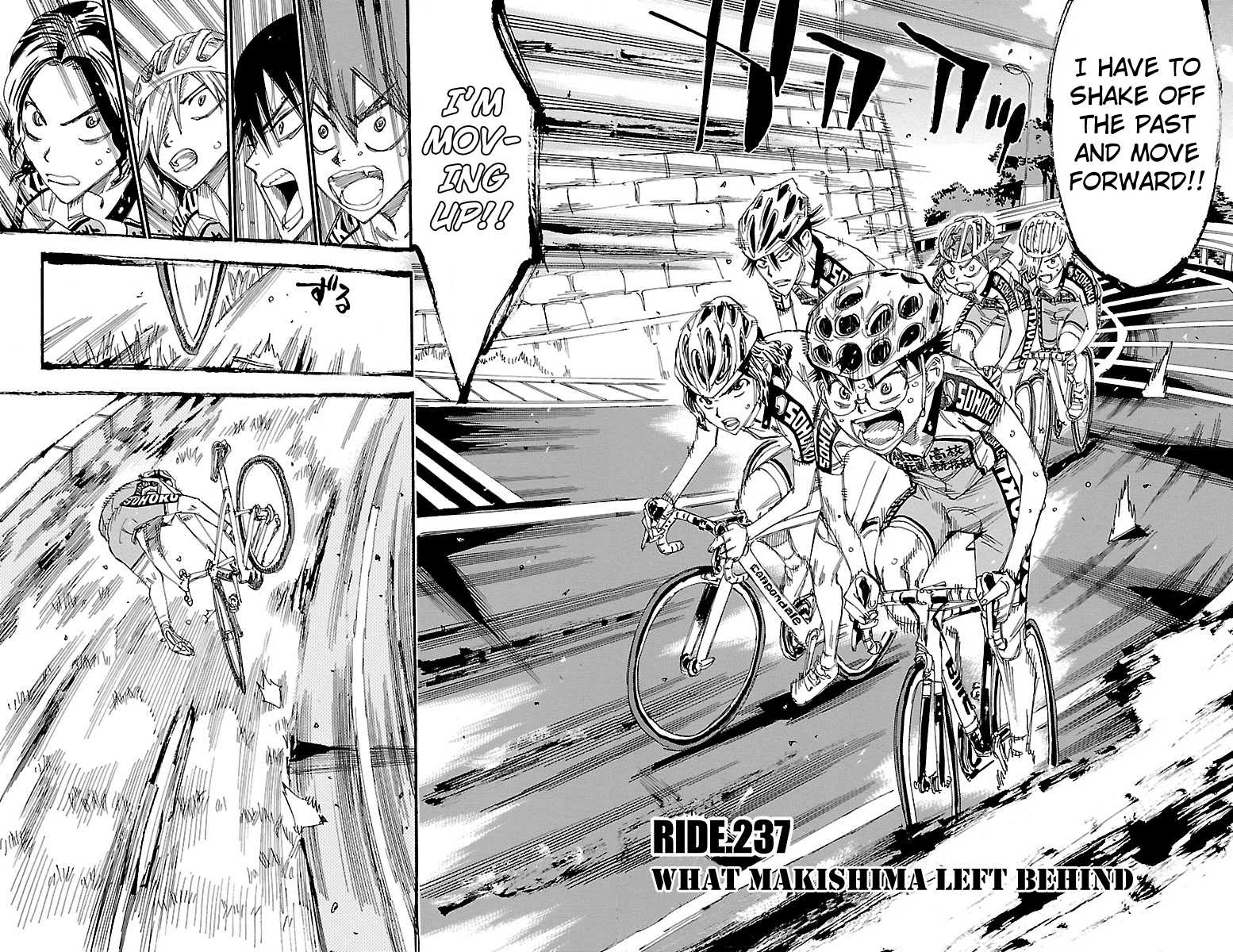 Yowamushi Pedal chapter 237 page 4