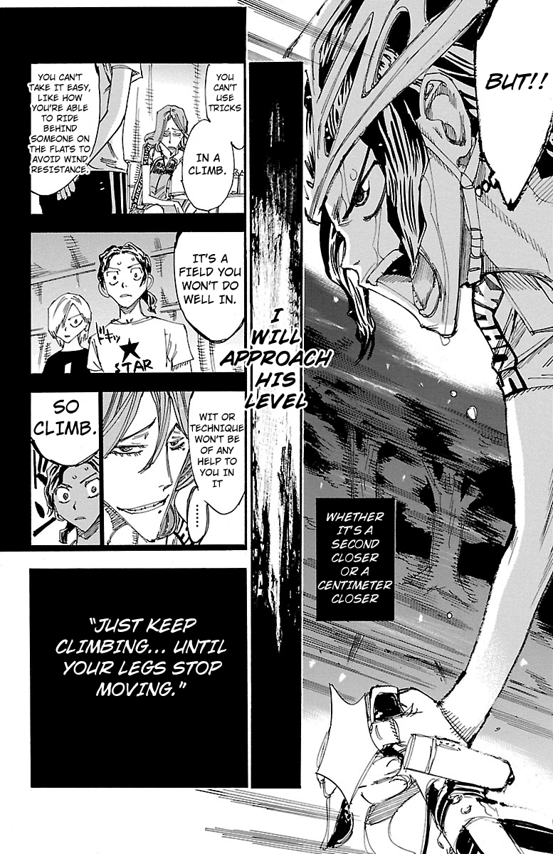 Yowamushi Pedal chapter 238 page 2