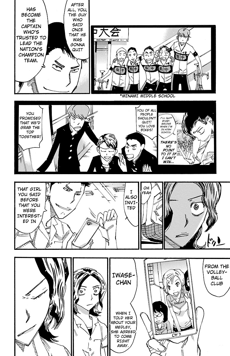 Yowamushi Pedal chapter 238 page 7