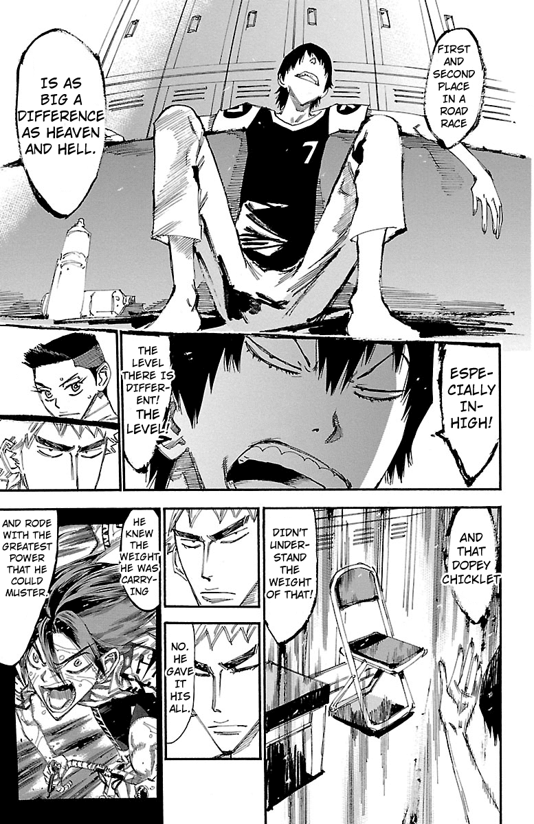 Yowamushi Pedal chapter 239 page 8