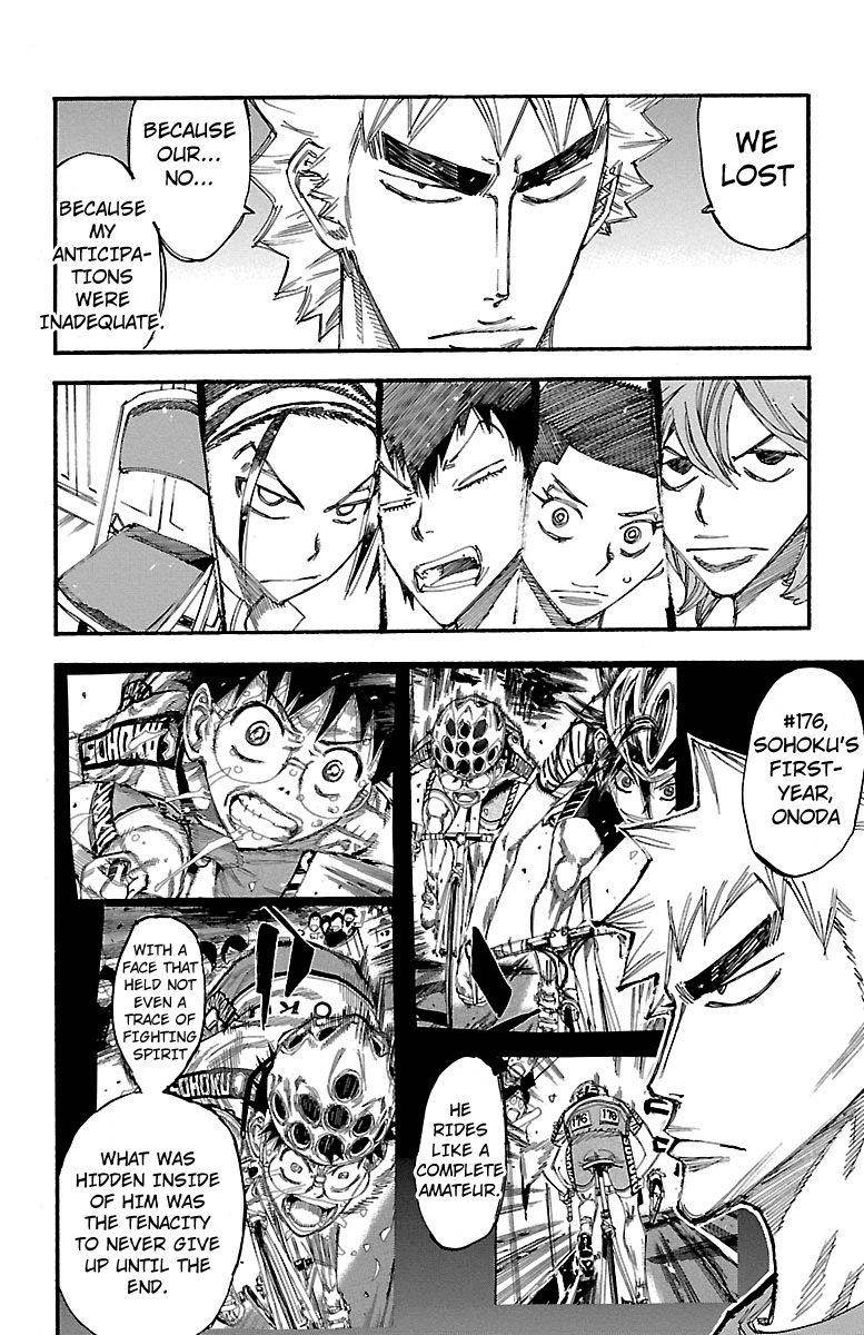 Yowamushi Pedal chapter 239 page 9