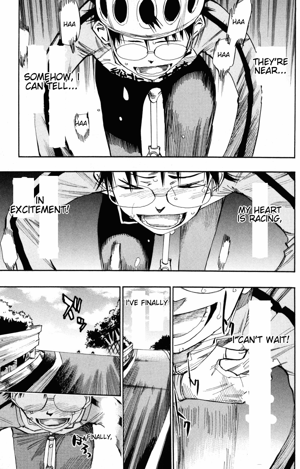 Yowamushi Pedal chapter 24 page 17