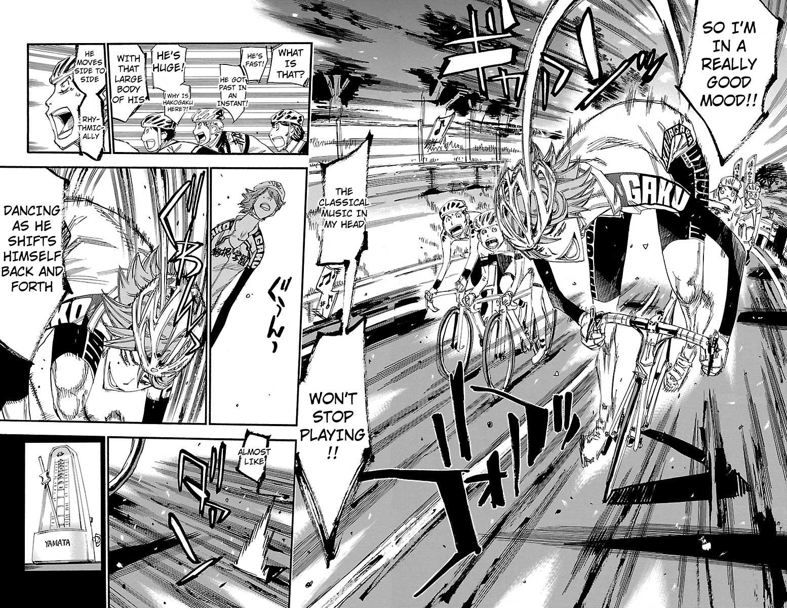 Yowamushi Pedal chapter 240 page 11