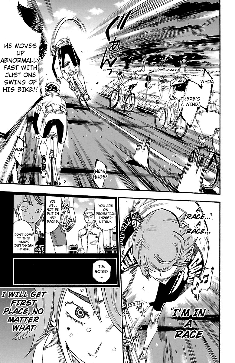 Yowamushi Pedal chapter 240 page 14