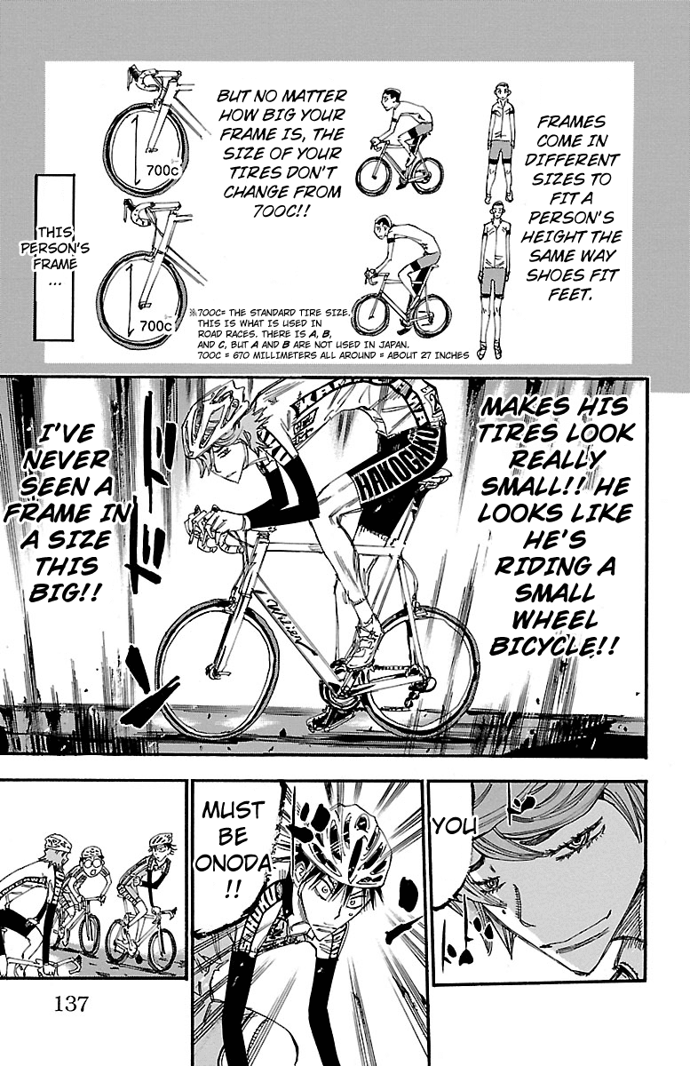 Yowamushi Pedal chapter 241 page 6