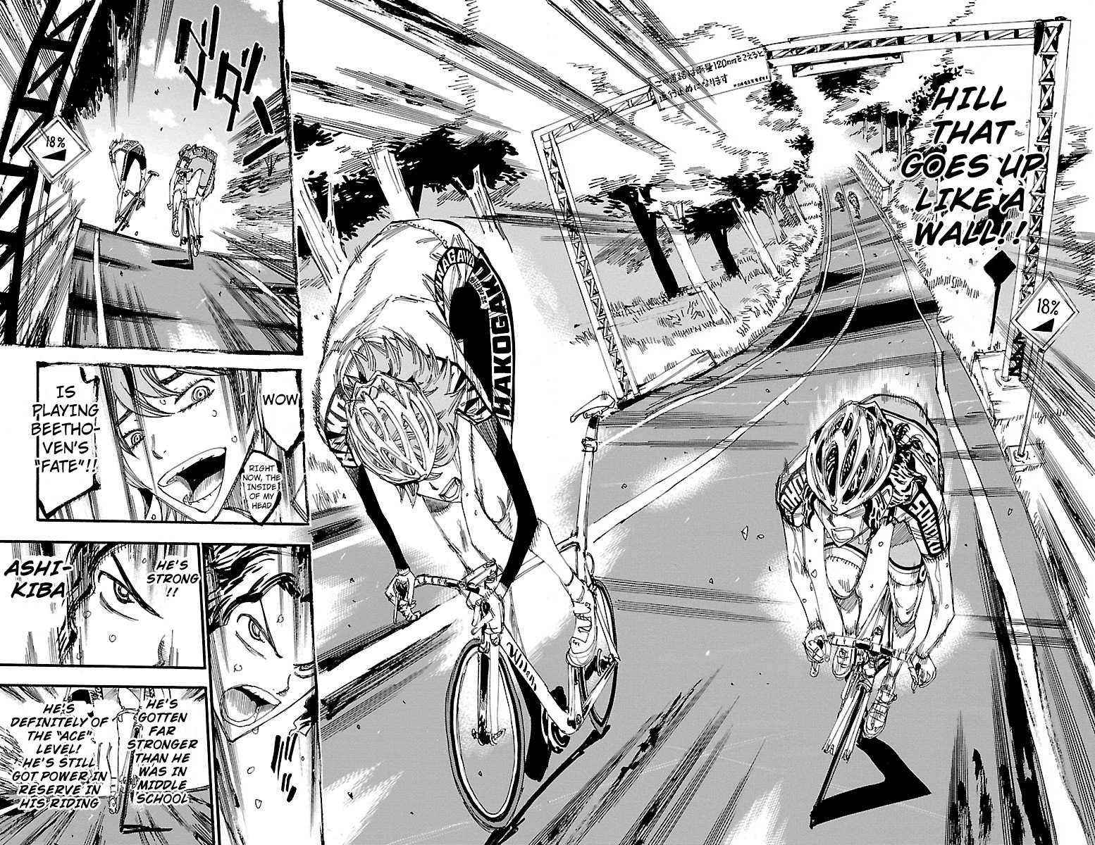 Yowamushi Pedal chapter 242 page 14