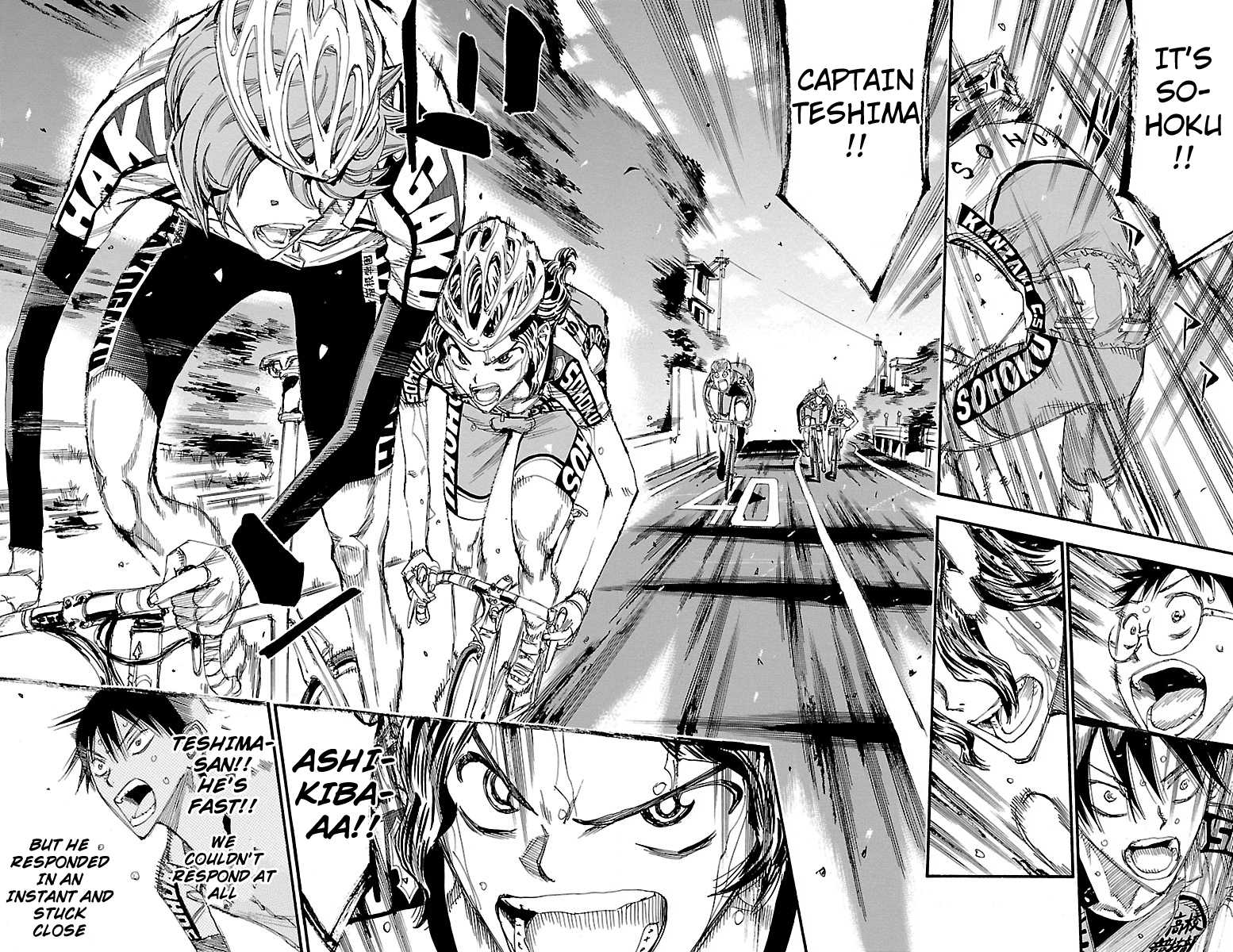 Yowamushi Pedal chapter 242 page 9