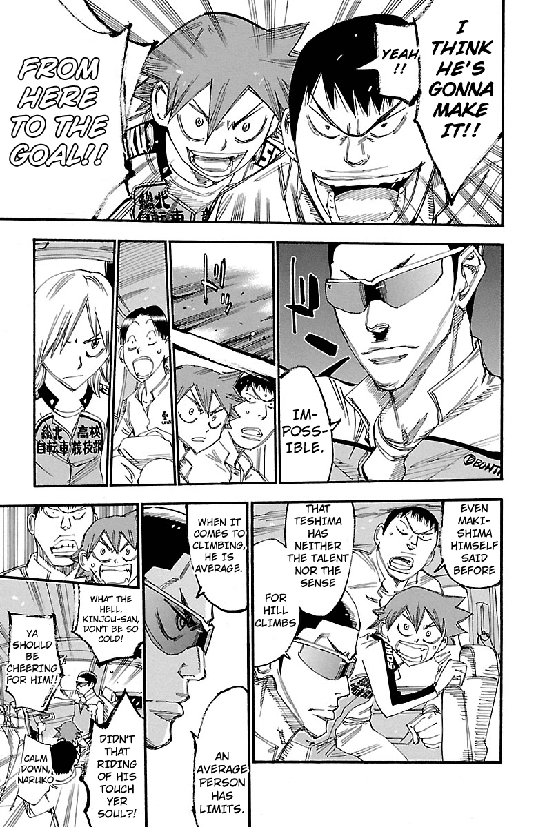 Yowamushi Pedal chapter 243 page 12