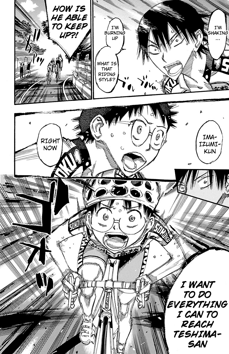 Yowamushi Pedal chapter 243 page 15