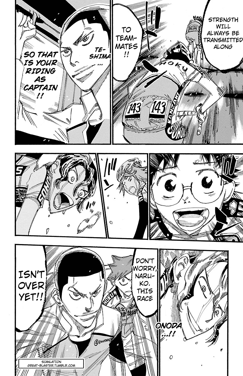 Yowamushi Pedal chapter 243 page 18